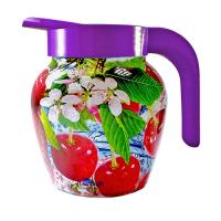 .Кувшин для напитков 1,5л декорированный Спелая вишня 107-003
