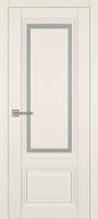 Дверное полотно Карда К-42 800 2000 Магнолия стекло матовое