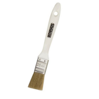 Кисть плоская Хобби 25 мм, смешанная щетина, пласт. рукоятка   KORVUS