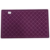,Коврик придверный грязезащитный 0,57 0,95 м  Ромбы  Сиреневый