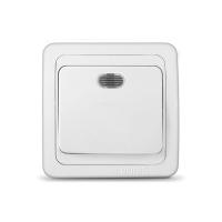 Выключатель 1-кл. СП  ВАЛЕРИ  10А с инд.бел.(В0121)