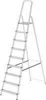 Стремянка алюмин 9 ступ. вес 7,1 кг, раб. высота 3,94 м, грузоподъемность 150 кг.  Новая высота