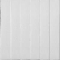 Панель стеновая 3D 70 70 0,4см самоклеящаяся Древесная доска бел.