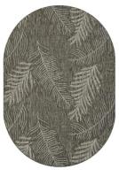 Ковер Merinos KAIR S132 OVAL GRAY 1,6*2,3 м