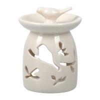 Аромалампа  Птицы  для бани и сауны, 7,5x7,5x9,5 см, белая  Банные штучки