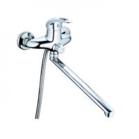 Смеситель для ванны с плоским пов.изливом, ø40, встр.переключение NHK7-A048 ZEGOR