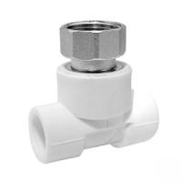 Тройник с накидной гайкой 20 1 2 20 (100 25) РР