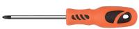 Отвертка CrV сталь, пласт. ручка PH2 100мм   MOS