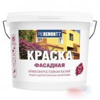PROREMONT Краска фасадная белая 6,5 кг