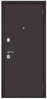 Дверь метал.  БУЛЬДОРС ECONOM 60 (HOME ECO) MP 860 2050 R (Букле шоколад Бьянко ларче 6ED-2)