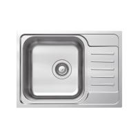 Мойка нерж. сталь, шелк, с крылом, 605 440 180, Sound, IDDIS, SND60SDi77