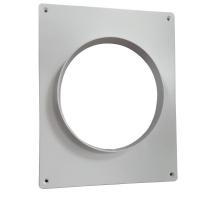 Площадка торцевая 300 300 d 125 бел.металл.