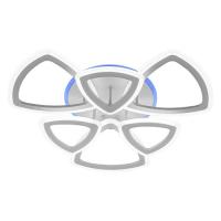 Люстра потолочная 50338 3+3WT RGB