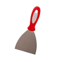 Шпатель малярный нерж 150мм, двухкомп.ручка   PQtools