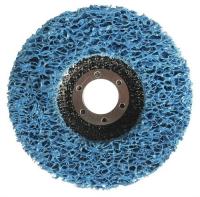 Диск коралловый зачистной торцевой 125 22,2мм синий, интенсивное шлифование УСПЕХ