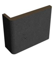 Наличник дверной ALBERO телескопический плоский 24*70*2150 Эко-шпон Бетон темный