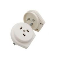 Разъём РШ-ВШ 2Р+РЕ 32А 250В СУ  пластиковый белый TDM    6 72