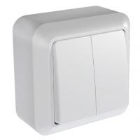 Выкл. 2кл. ОП  ОПТИМА  10А бел. (А510-380)