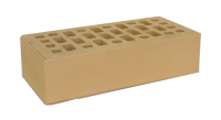 САРАТОВ_РИМКЕР Кирпич керамический одинарный  СОЛОМА  Светл 250 120 65 Саратов (480шт п, 2,6кг)