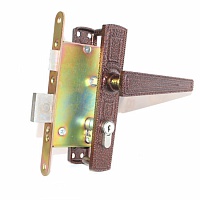 Замок врезной   Зенит   ЗВ-4-3.01  медь