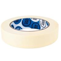 Лента малярная клейкая на крепированной бумаге 25мм 50м Россия    T4P