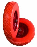 Колесо ПУ бескамерное 4.8 4,00 8, втулка 12    УСПЕХ