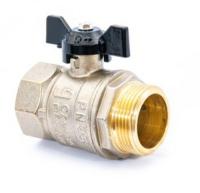 Кран шар. LD Pride 3/4" ш/г баб.