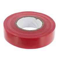 Изолента ПВХ универсальная 19мм 20м красная   W-CON