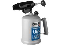 Лампа паяльная,стальная 1,5л   СИБИН