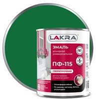 Эмаль ПФ-115 зеленая 1 кг ЛАКРА