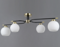 ,Люстра потолочная IL0638-4CSQ-24 AB BK