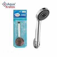 Лейка для душа AKs-207-7 Чёрный AquaKratos на европодвесе