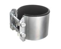 Хомут ремонтный оцинкованный 4  (114) 70мм ширина