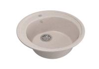 Мойка ML-GM11 круглая, песочная (302), 500мм (глуб. чаши 180)