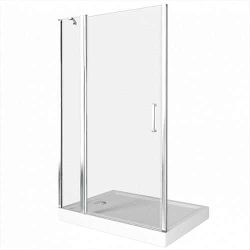 Душ.ограждение PANDORA WTW120-С-СH (L/R) Прямая 1200*1850 стекло Прозрачное, 6мм б/поддона и автосл.