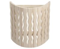 Абажур банный «Волна» угловой, липа 27 10,5 30,5 см  Банные штучки (3)