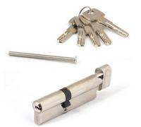 Цилиндровый механизм SM-100(45C 55)- C-NI (10 50) проф.ключ с барашком  APECS