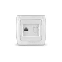 Розетка  комп RJ45 "МАРГАРИТА"  бел.(М0035)