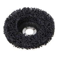 Диск коралловый зачистной торцевой 125 22,2мм черный,базовое шлифование УСПЕХ