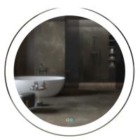 Зеркало MIXLINE ПЕРЛА-2  D770 сенсорный выкл.светодиодная подсветка + подогрев.