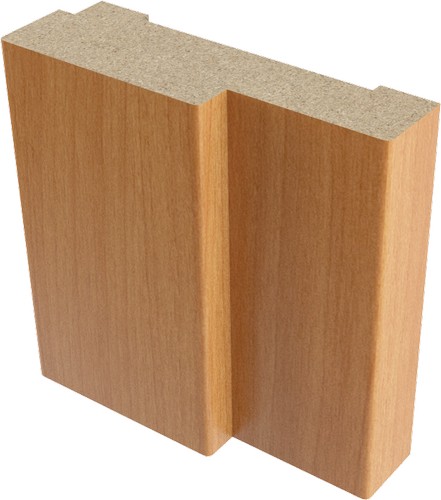 Стойка квадратная с пазом миланский орех  2070 70 28