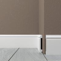 Плинтус напольный Де-Багет H80  XPS POLYMER  80*13 (2м)