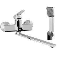 Смеситель для ванны 35 мм  гусак L 316мм  АК2970 латунь AquaKratos