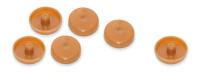 Декоративные заглушки (свет.коричневый) (100) в ас