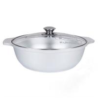 Кастрюля-жаровня 3л со стеклянной крышкой ж34