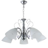 ,Люстра потолочная 13121 5CR WT