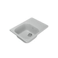 Мойка ML-GM18 с крылом, серая (310), 490 640 190мм