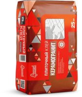 Клей для плитки "Керамогранит" класс С2 "Старатели" 25кг