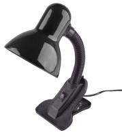 .Светильник настольный на прищепке (DL-2- 60W-E27) черный Включай