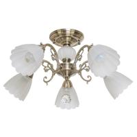 ,Люстра потолочная 4671/5AB WT